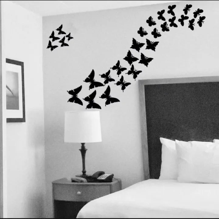 Pack of 12 & 20 Wooden Butterflies