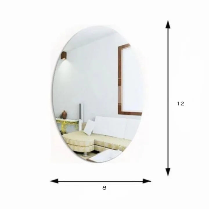 Self-Adhesive Flexible Mirror Wall Stickers