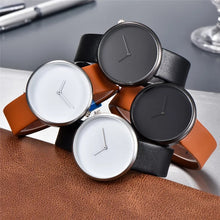 Tomi Brand Slim Luxury Leather Strap Wrist Watch