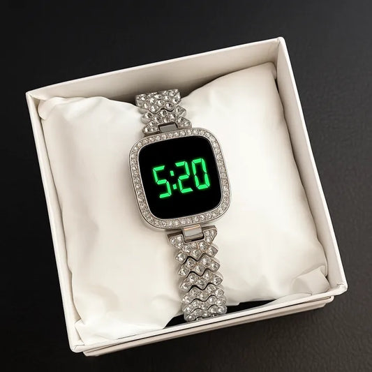 Diamond Touch Screen LED Watch