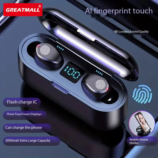 F9 TWS Bluetooth Air buds