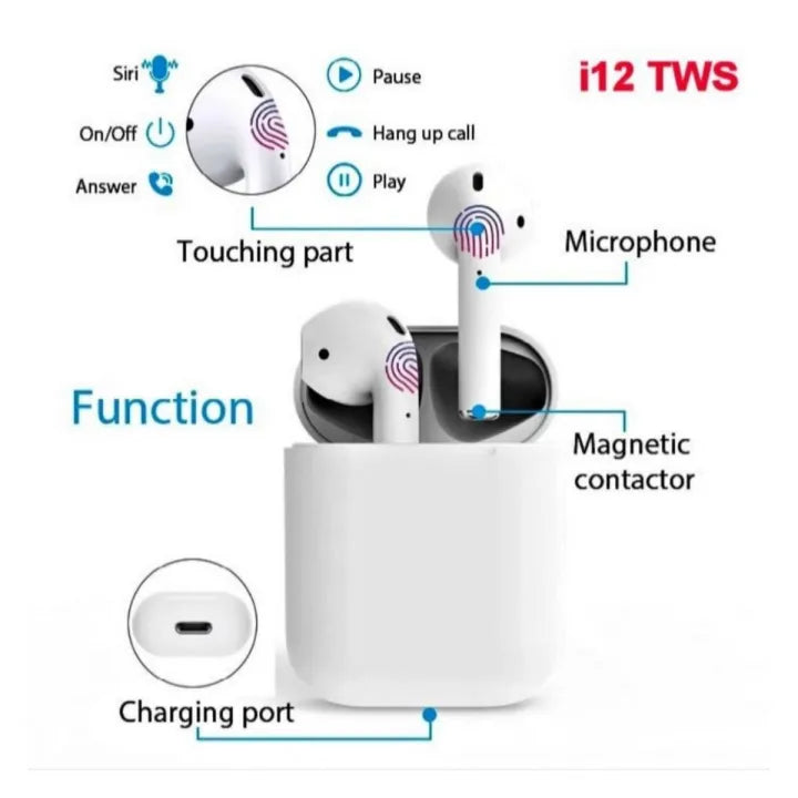 i12 Double Wireless Bluetooth