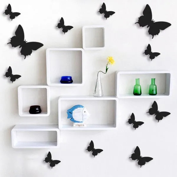 Pack of 12 & 20 Wooden Butterflies