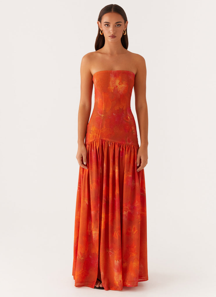 Strapless Maxi Dress
