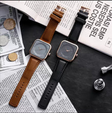 Tomi Brand Slim Luxury Leather Strap Wrist Watch