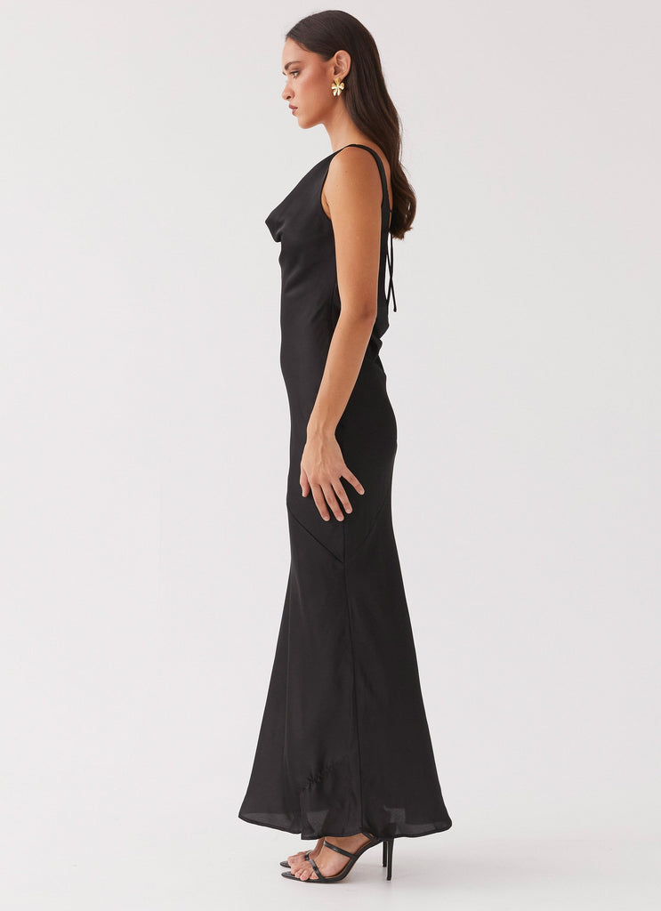 Satin Maxi Dress