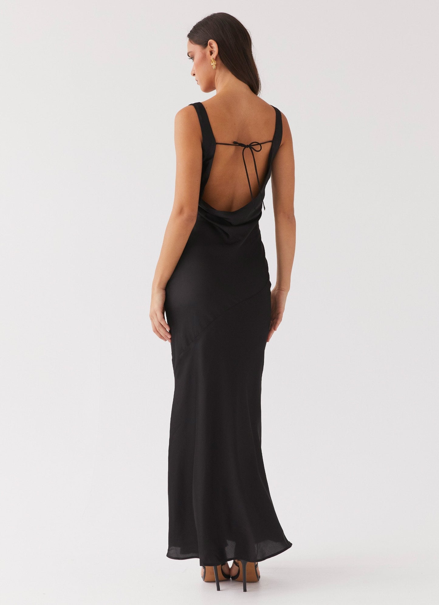 Satin Maxi Dress