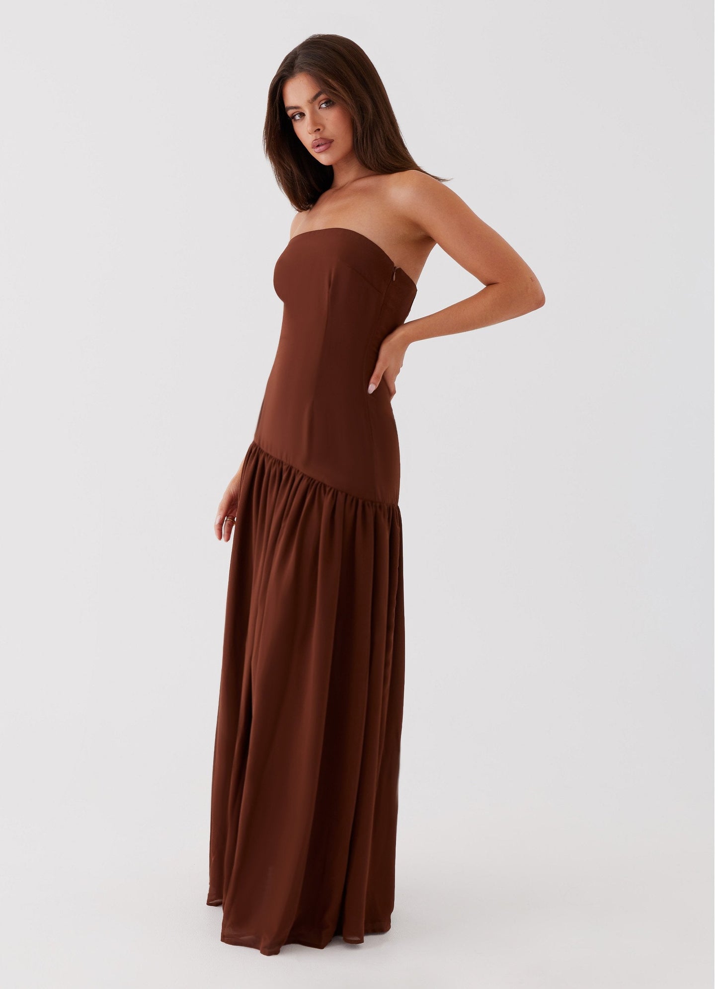 Strapless Maxi Dress