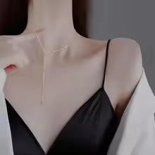 Double Layered Long Tassel Chain