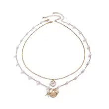 Pearl Shell Starfish Necklace