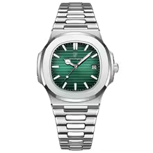 POEDAGAR Square Luxury Men Wristwatch