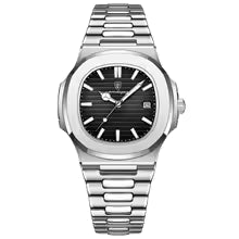 POEDAGAR Square Luxury Men Wristwatch