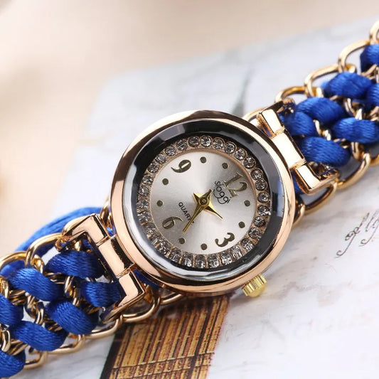 Braided Bracelet Watch