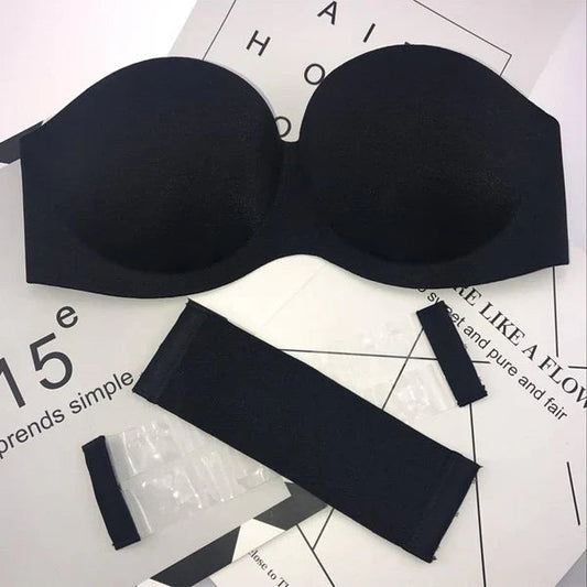 Skin Pushup Strapless Bra