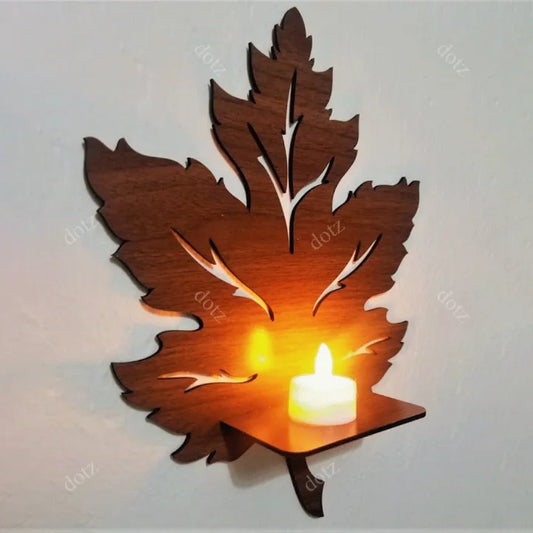 Decorative Wooden Leaf Wall