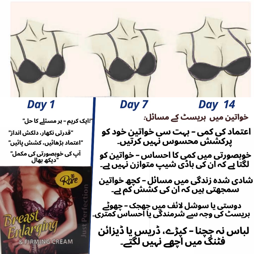 Rare Breast enlargement & Firming cream