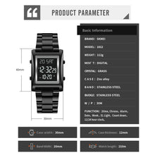 Men's Quartz Luxury Stainless Steel Wristwatch