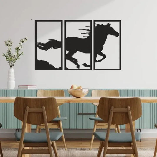 5 Frames Tree Wooden Wall Decor