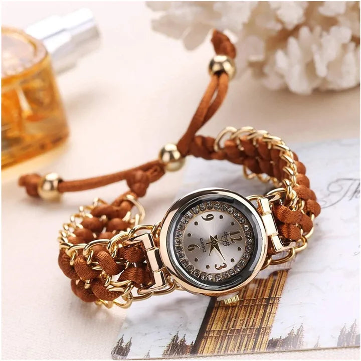 Braided Bracelet Watch